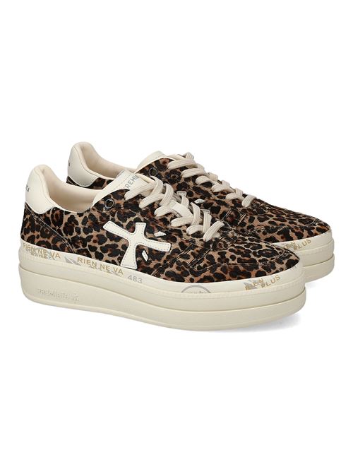 Sneakers in cavallino PREMIATA | MICOL VAR 7034LEOPARDATO